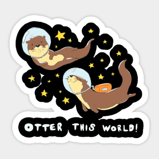 Otter this World! Sticker